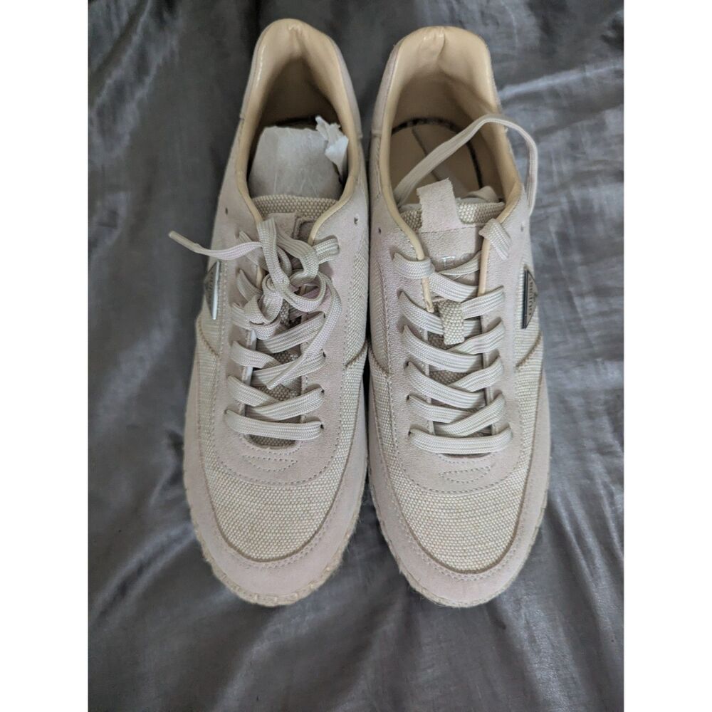 GUESS Stefen Platform Sneakers Light Natural Women's Size 10 - Picture 3 of 8